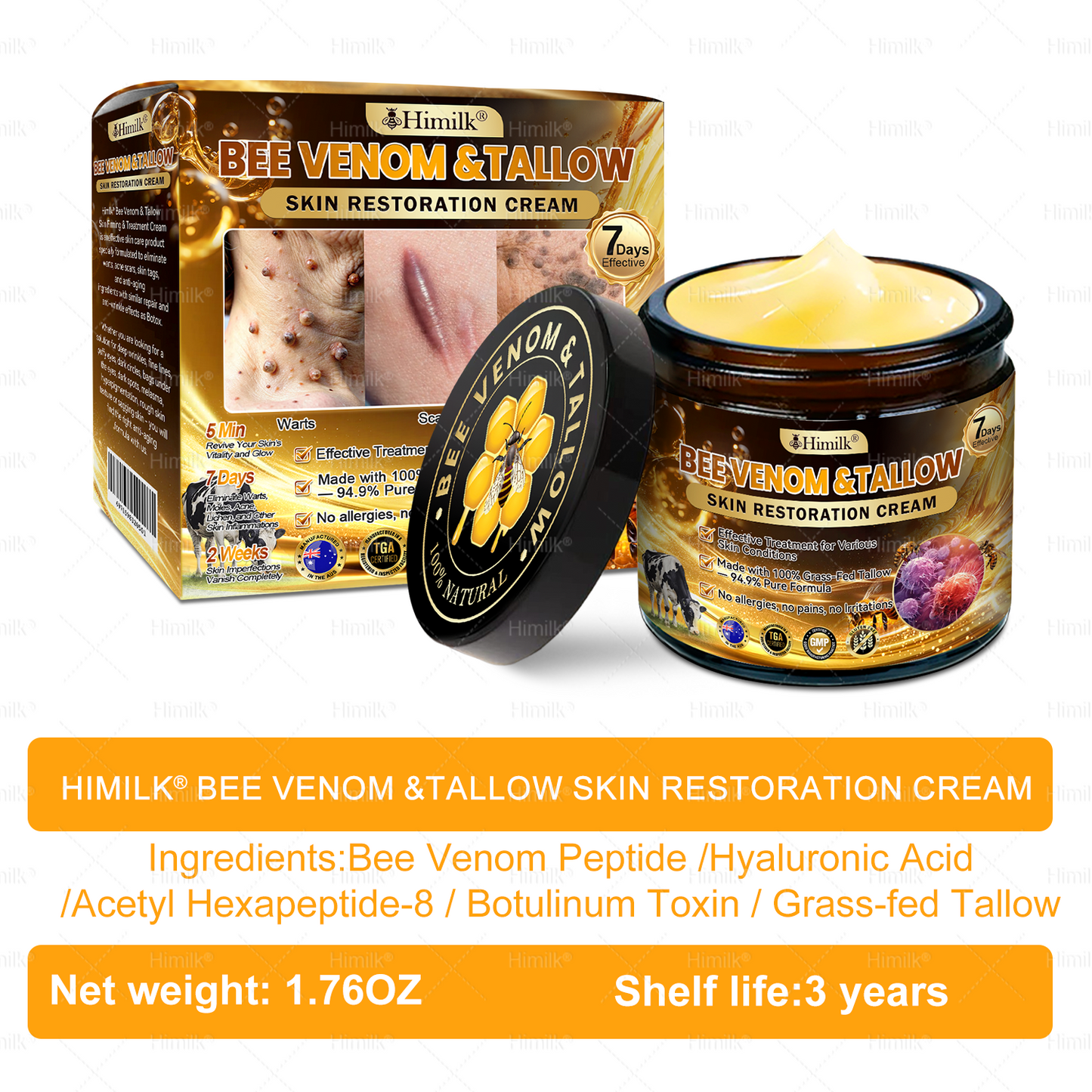 𝑯𝙞𝒎𝙞𝙡𝒌® ---Only 10 jars! Grab an exclusive 30% discount now! Keep your skin youthful and glowing in just 1 to 3 weeks. Don’t miss your chance—this offer won’t come around again until next year. Act fast! 180-day money back guarantee!🔥