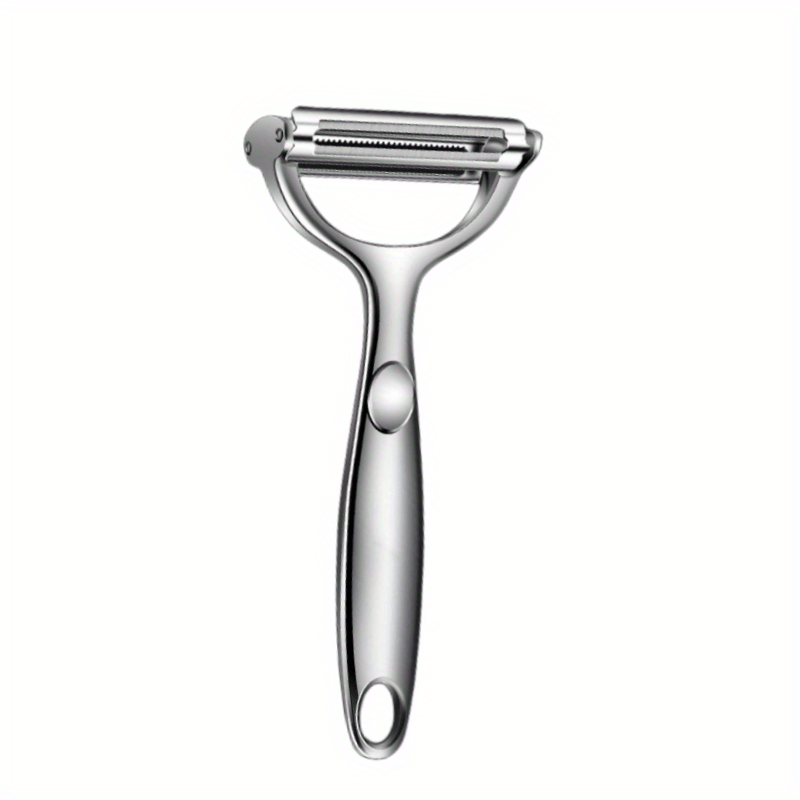 1pc Fruit Peeler, Kitchen Vegetable Peeler, Potato Peeler, Multi-functional Vegetable Cutter, Kitchen Utensil, Kitchen Gadget For Restaurants, Food Trucks