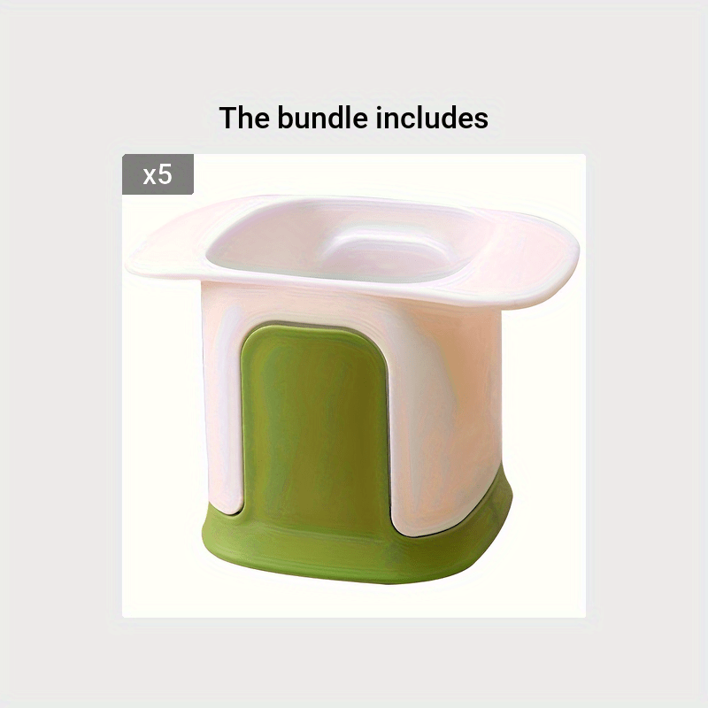 Multi-Function Manual Vegetable Chopper & French Fry Cutter - Durable Stainless Steel and Plastic, Easy-Clean Detachable Design with Large Capacity Storage - Perfect for Onions, Carrots, Potatoes & More - Ideal Kitchen Tool f