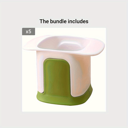 Multi-Function Manual Vegetable Chopper & French Fry Cutter - Durable Stainless Steel and Plastic, Easy-Clean Detachable Design with Large Capacity Storage - Perfect for Onions, Carrots, Potatoes & More - Ideal Kitchen Tool f