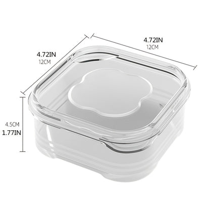 4/8/10pcs Clear Plastic Containers For Refrigerator With Lids, Food Storage Fresh-keeping Box, Dishwasher Safe, Fruit Vegetable Crisper, Dumpling Meat Ginger Garlic Green Onion Food Storage Containers, Home Kitchen Utensil